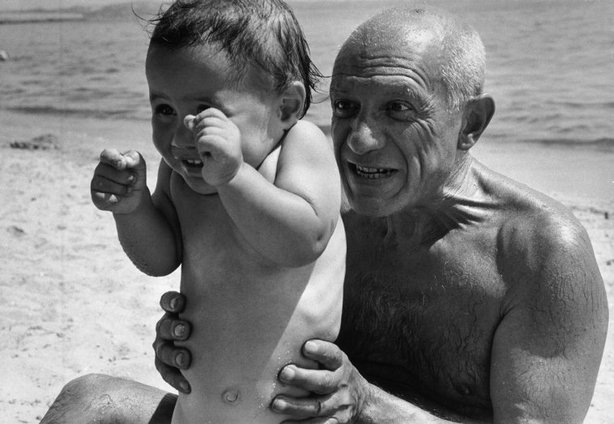 baby, bw, child, children, grandfather, grandson, grandson and grandfather, kids, old, PAR51089.jpg, photo, young, young and old