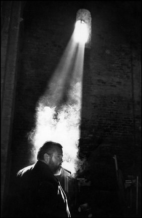 FALSTAFF.Chimes at Midnight, Orson WELLES location shooting in Spain