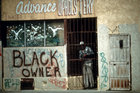 April 29, 1992 L.A. riots after the acquittal of police officers in Rodney King case.