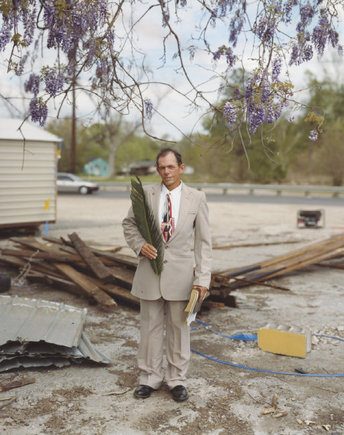 USA. Baton Rouge, Louisiana. 2002. Patrick, Palm Sunday.